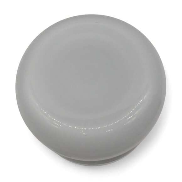 ANNE NILSSON Kosta Boda Glass Bowl Vase White with Black Band Sweden Vintage - Picture 5 of 10